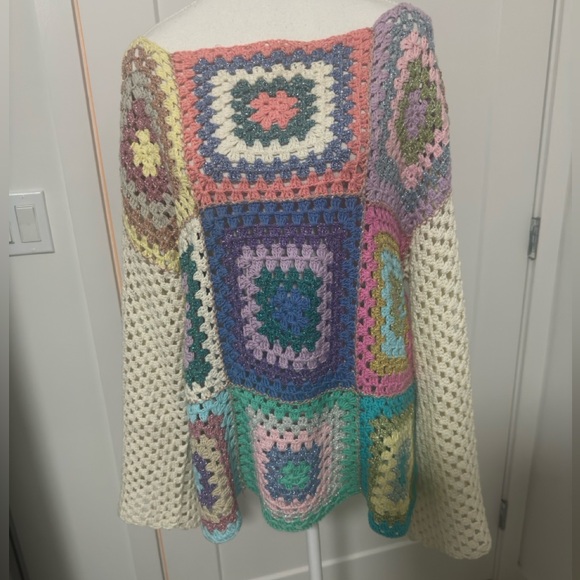 Rose Carmine sweater one size fits like large - Picture 1 of 8